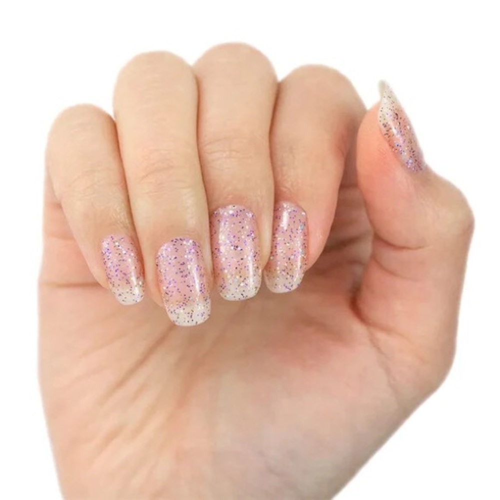 Color Street Sparkling Nail Wraps Candied Lavender